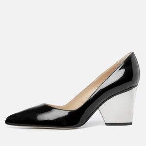 Paul Andrew Patent Leather with Chrome heel - size EU 40